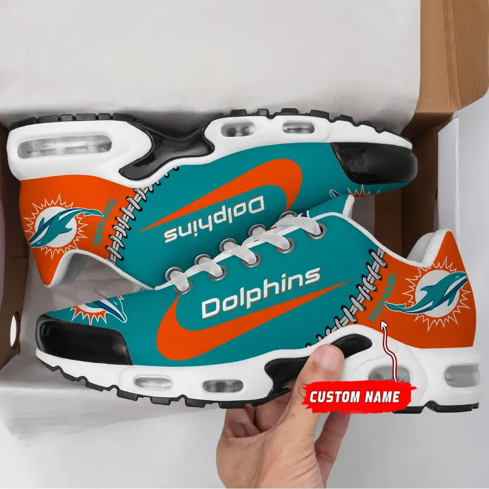 Miami Dolphins New Air Max Plus Shoes Air Cushion Sneaker 596ua-9751 1 Miami Dolphins New Air Max Plus Shoes Air Cushion Sneaker 596ua-9751