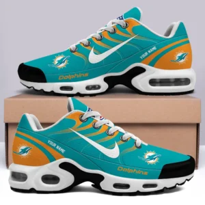 Miami Dolphins New Air Max Plus Shoes Air Cushion Sneaker 781ma-4267