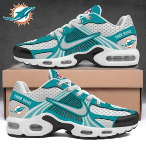 Miami Dolphins New Air Max Plus Shoes Air Cushion Sneaker 813ii-5974