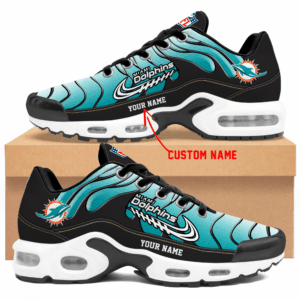 Miami Dolphins Personalized Air Max Shoes Td