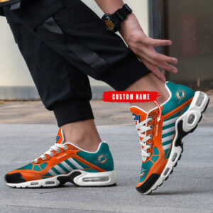 Miami Dolphins Personalized Plus Air Max Sneaker Shoes