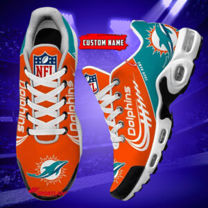 Miami Dolphins Personalized Air Max Shoes Air Cushion Sneakers