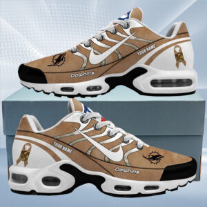 Miami Dolphins Salute To Service Personalized Air Max Shoes Air Cushion Sneakers