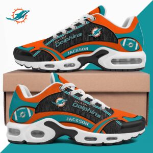Miami Dolphins Team Shoes 2025 Version Custom Name 889
