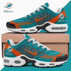 Miami Dolphins Shoes 2025 Version Custom Name 919