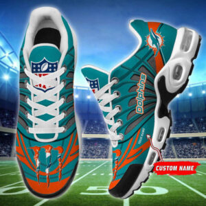 Miami Dolphins Shoes Air Cushion Sneakers