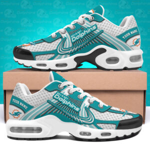 Miami Dolphins Shoes Custom Your Name, Sport Team Shoes