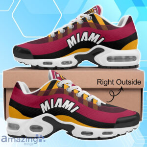 Miami Heat Nba Basketball Team Colors Waves Air Max Shoes Air Cushion Sneakers