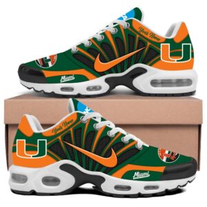 Miami Hurricanes Customized Sport Shoes