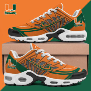 Miami Hurricanes Shoes 2025 Version Custom Name 135
