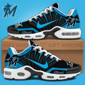 Miami Marlins Customized Premium Sport Shoes