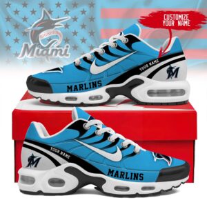 Miami Marlins Personalized Air Max Shoes 300525