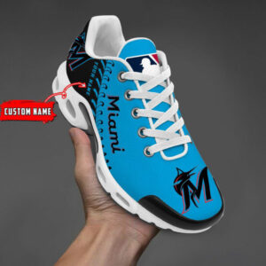 Miami Marlins Shoes Air Cushion Sneakers