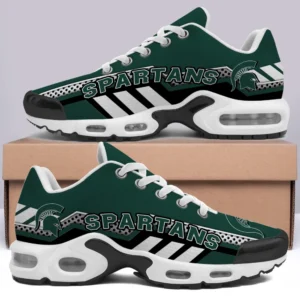 Michigan State Spartans Personalized Name Team Mix Colors Sport Team Air Max Shoes Air Cushion Sneakers 308ys-3005