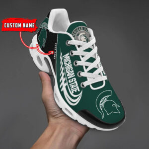 Michigan State Spartans Air Max Plus Shoes Sneakers For Men And Women