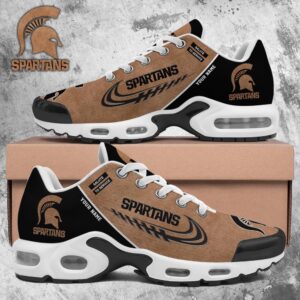 Michigan State Spartans Shoes 2025 Version Custom Name, Shoes For Football Fans, Fan Gifts Ph637