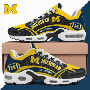 Michigan Wolverines Team Shoes 2025 Version Custom Name 889