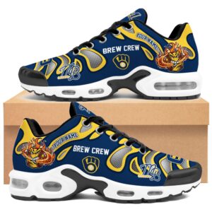 Milwaukee Brewers Personalized Air Max Shoes