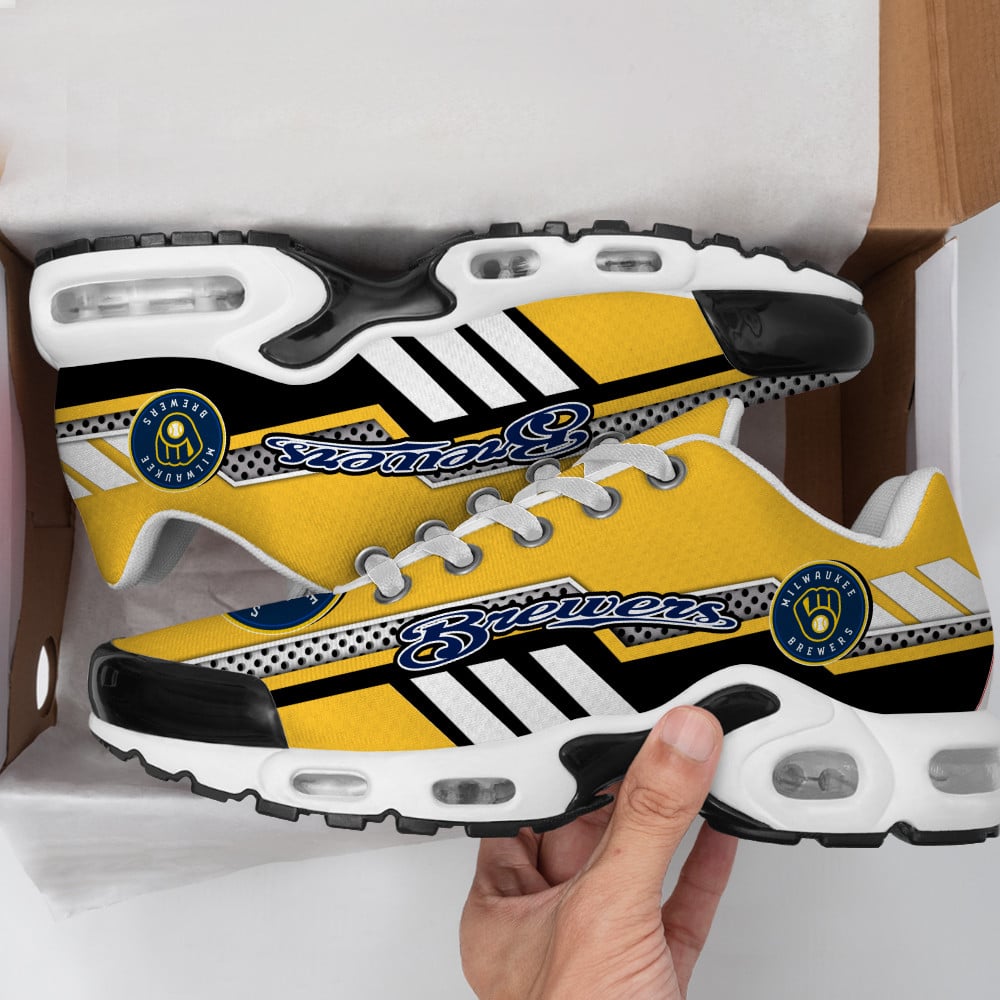 Milwaukee Brewers Personalized Air Max Shoes Air Cushion Sneakers 1 Milwaukee Brewers Personalized Air Max Shoes Air Cushion Sneakers