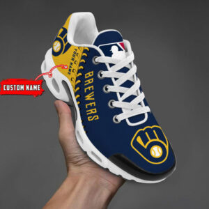 Milwaukee Brewers Shoes Air Cushion Sneakers