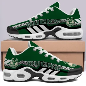 Milwaukee Bucks Personalized Name Team Mix Colors Sport Team Air Max Shoes Air Cushion Sneakers 897wc-7532