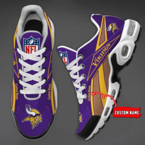 Minnesota Vikings Custom Name Shoes Air Cushion Sneakers