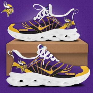 Minnesota Vikings Customized Premium Max Soul Shoes