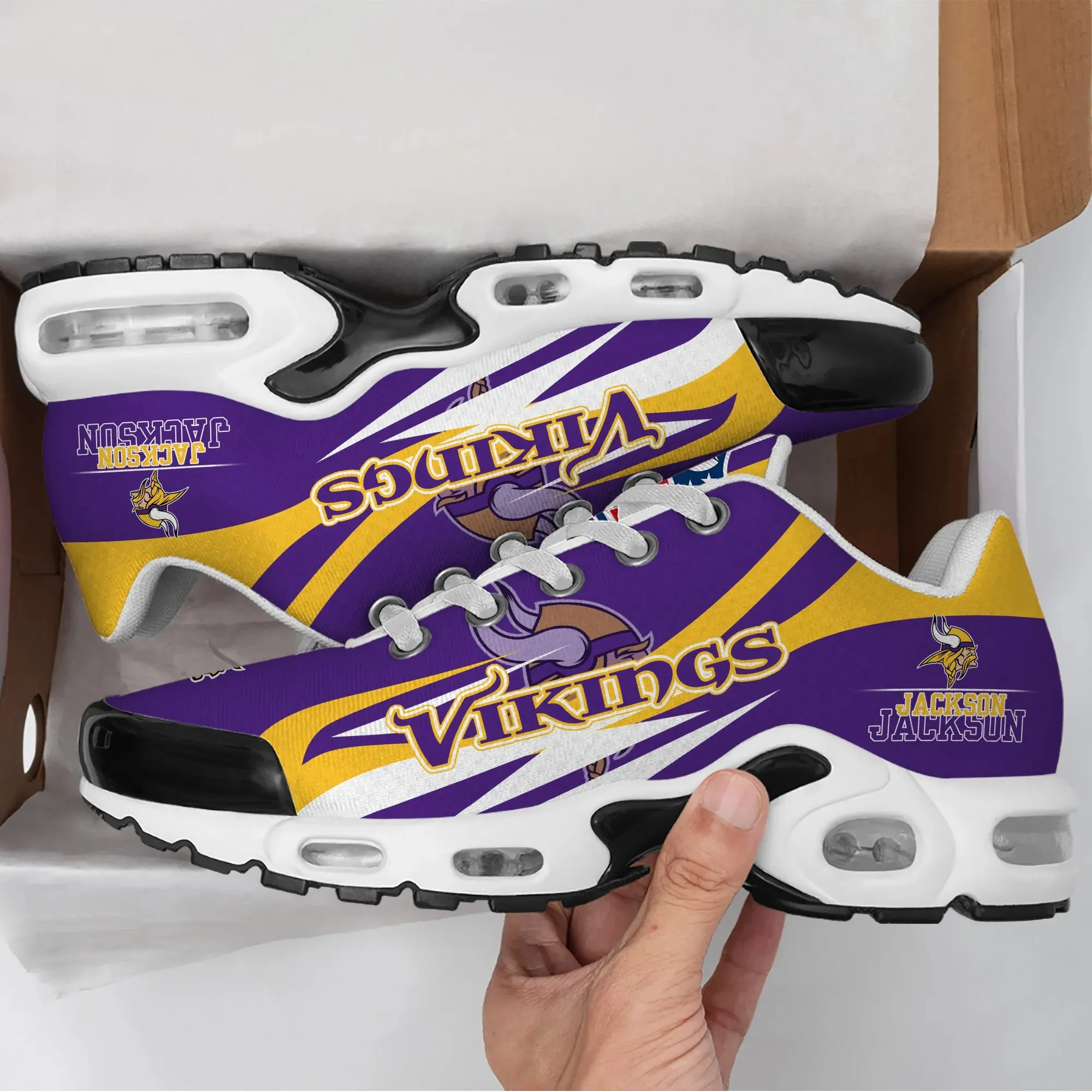 Minnesota Vikings Personalized New Air Max Plus Shoes Air Cushion Sneaker 145rt-5266 1 Minnesota Vikings Personalized New Air Max Plus Shoes Air Cushion Sneaker 145rt-5266