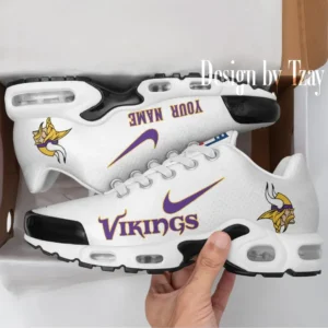 Minnesota Vikings Personalized New Air Max Plus Shoes Air Cushion Sneaker 511su-9335