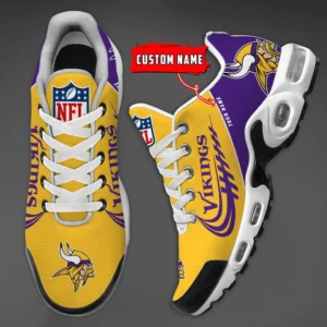 Minnesota Vikings Personalized New Air Max Plus Shoes Air Cushion Sneaker 523om-5505