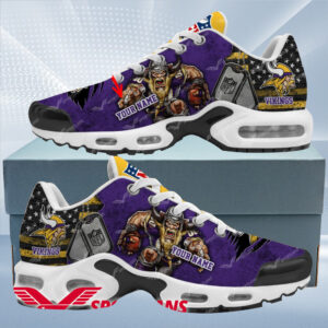 Minnesota Vikings Personalized Air Max Shoes Air Cushion Sneakers Dtynns