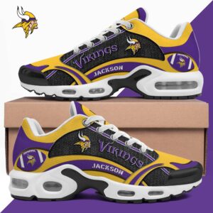 Minnesota Vikings Team Shoes 2025 Version Custom Name 889