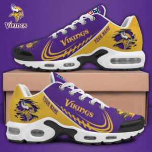 Minnesota Vikings Shoes 2025 Version Custom Name