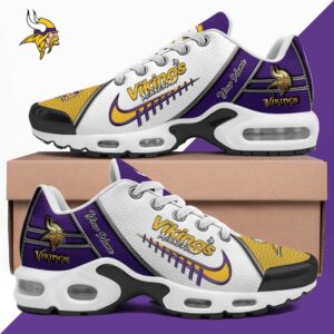 Minnesota Vikings Shoes 2025 Version Custom Your Name, Football Team Shoes 516