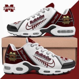 Mississippi State Bulldogs Shoes 2025 Version Custom Your Name, Football Team Shoes, Football Shoes For Fans, Sport Gifts, Gifts For Lovers Ethy