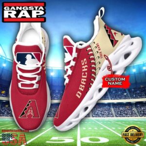 Major League Baseball Arizona Diamondbacks Unique Design Custom Name Air Max Shoes Air Cushion Sneakers