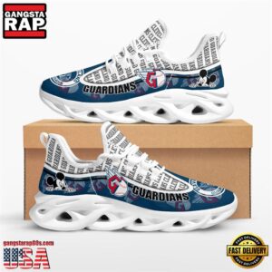 Major League Baseball Cleveland Guardians Mickey Mouse Air Max Shoes Air Cushion Sneakers