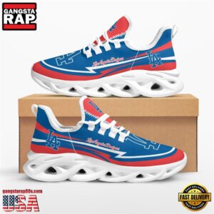 Major League Baseball Los Angeles Dodgers Are Coming Curves Air Max Shoes Air Cushion Sneakers