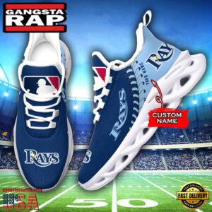 Major League Baseball St Tampa Bay Rays Unique Design Custom Name Air Max Shoes Air Cushion Sneakers