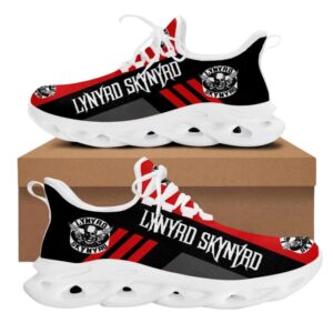 Lynyrd Skynyrd Red Striped Max Soul Sneaker Running Shoes