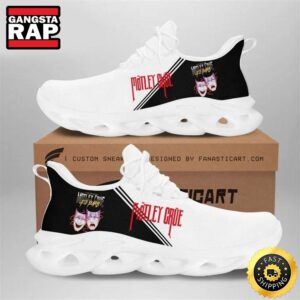 Motley Crue Band Music Fan Lover Air Max Shoes Air Cushion Sneakers