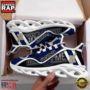 Navy Midshipmen NCAA Clunky Air Max Shoes Air Cushion Sneakers