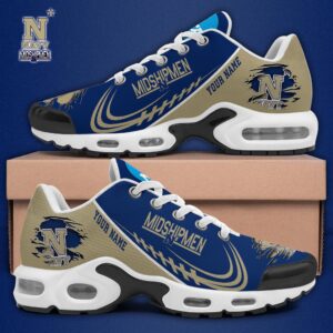 Navy Midshipmen Shoes 2025 Version Custom Name