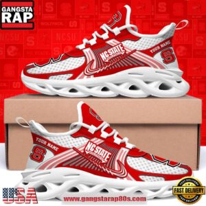 NC State Wolfpack Personalized Clunky Sneaker Max Soul Shoes