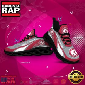 NCAA Alabama Crimson Tide Football Clunky Unique Air Max Shoes Air Cushion Sneakers
