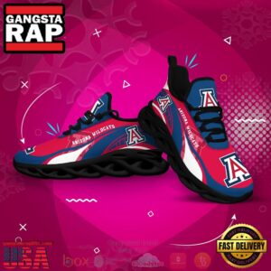 NCAA Arizona Wildcats Football Clunky Unique Air Max Shoes Air Cushion Sneakers