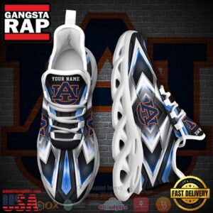NCAA Auburn Tigers Football Team Custom Name Clunky Unique Air Max Shoes Air Cushion Sneakers