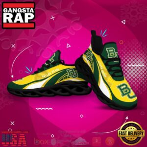 NCAA Baylor Bears Football Clunky Unique Air Max Shoes Air Cushion Sneakers