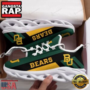 NCAA Baylor Bears Unique Air Max Shoes Air Cushion Sneakers