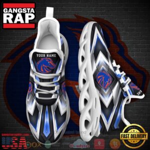 NCAA Boise State Broncos Football Team Custom Name Clunky Unique Air Max Shoes Air Cushion Sneakers